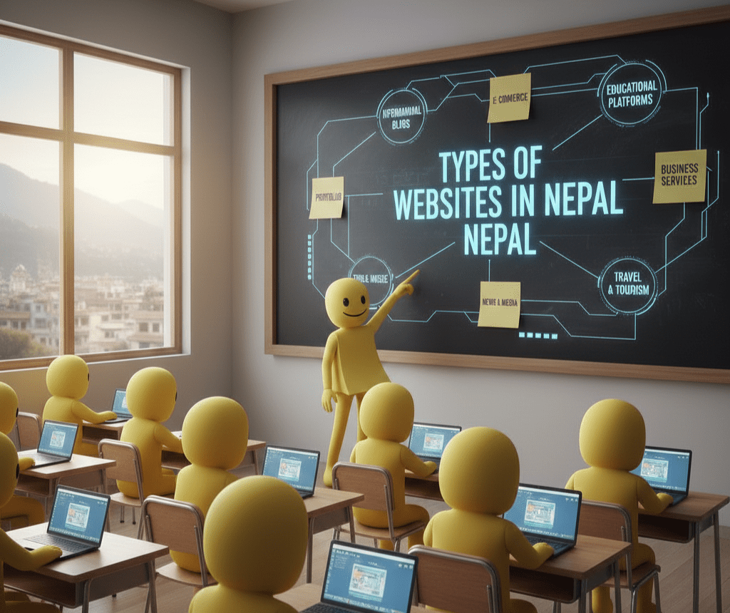 Types of Websites in Nepal