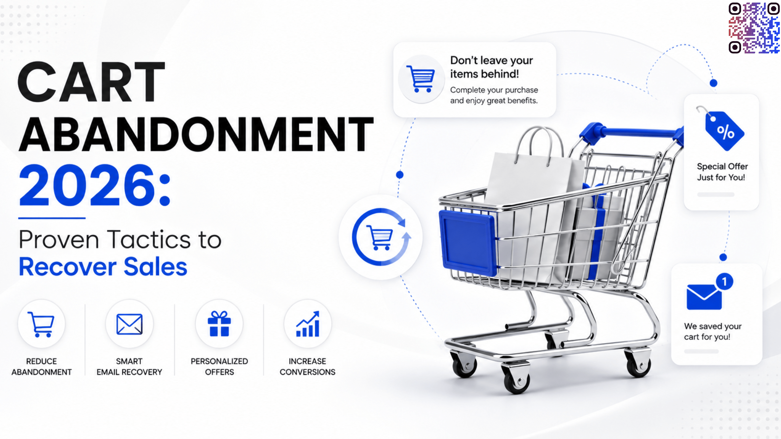 Cart Abandonment 2026: Proven Tactics to Recover Sales