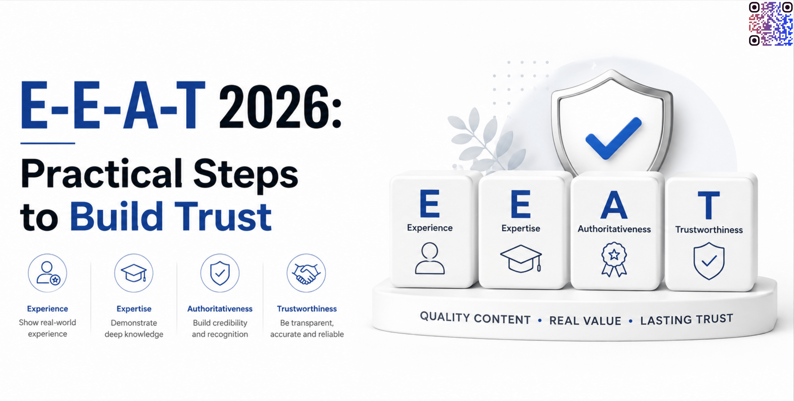 E‑E‑A‑T 2026: Practical Steps to Build Trust